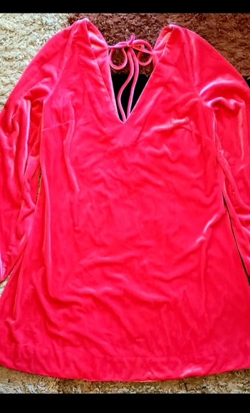 ****SOLD****     Free People Velvet Dress - Picture 8 of 9